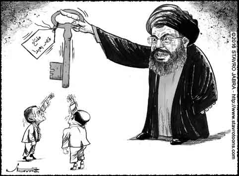 stavro-La position de Hezbollah sur les candidatures de Frangieh et Aoun  la prsidence.