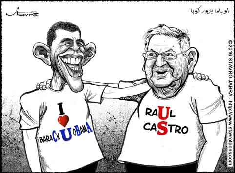 stavro-Barack Obama en visite historique  Cuba