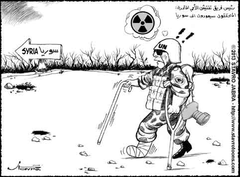 stavro- SYRIE: Les inspecteurs de l'ONU bientt de retour.