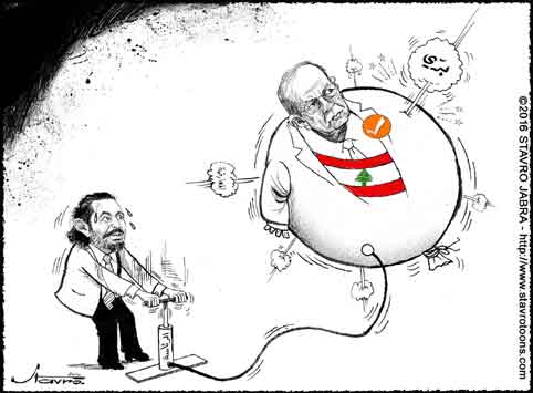 stavro-Prsidentielle: Hariri soutient le gnral Michel Aoun et Berry persiste et signe devant les dputs: Je ne voterai pas pour Aoun.