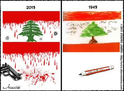 stavro-Al'occasion du 70e anniversaire de l'indpendance du Liban