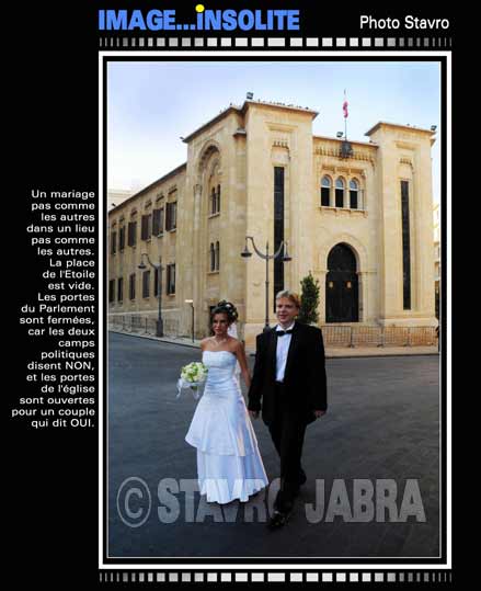 photo stavro - Un mariage pas comme les autres dans une place pas comme les autres,  la Place de l'Etoile, Beyrouth