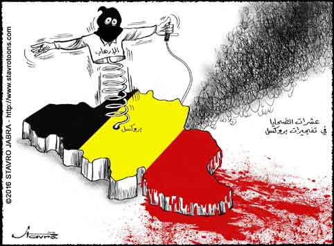 stavro-Belgique: Serie d'attaques terroristes  Bruxelles