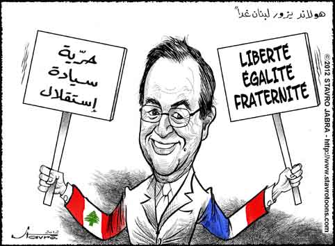 stavro-Franois Hollande en visite  Beyrouth demain dimanche